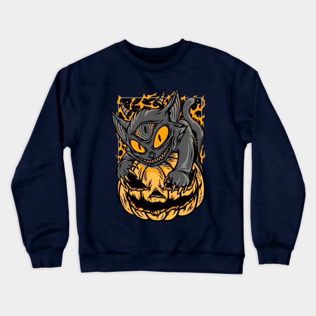 I Was Born To Burn! Crewneck Sweatshirt by Red Rov